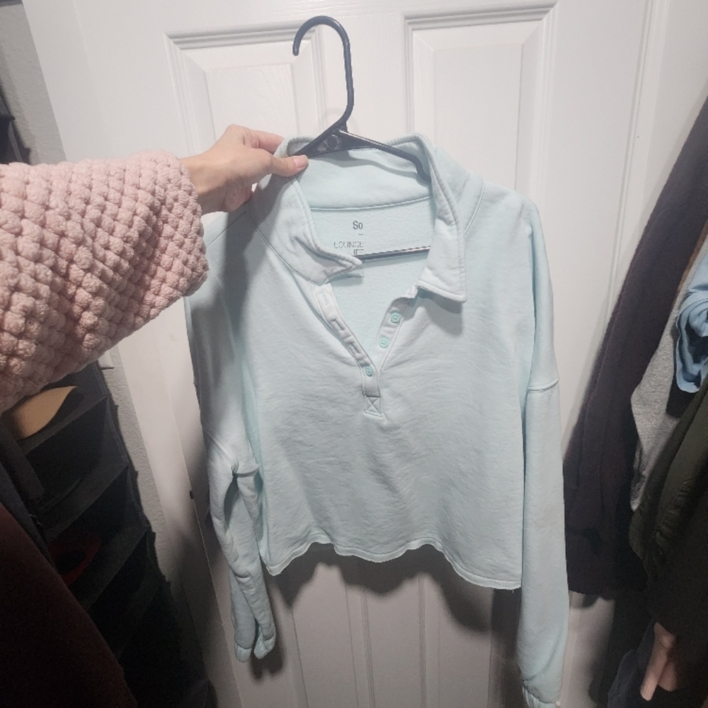 Aerie Light Blue Women's Top